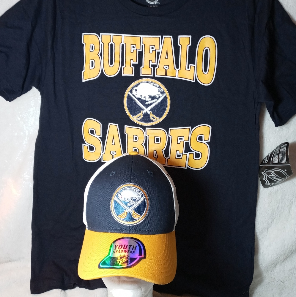 Buffalo Sabres Youth Cap n Tshirt combo pack